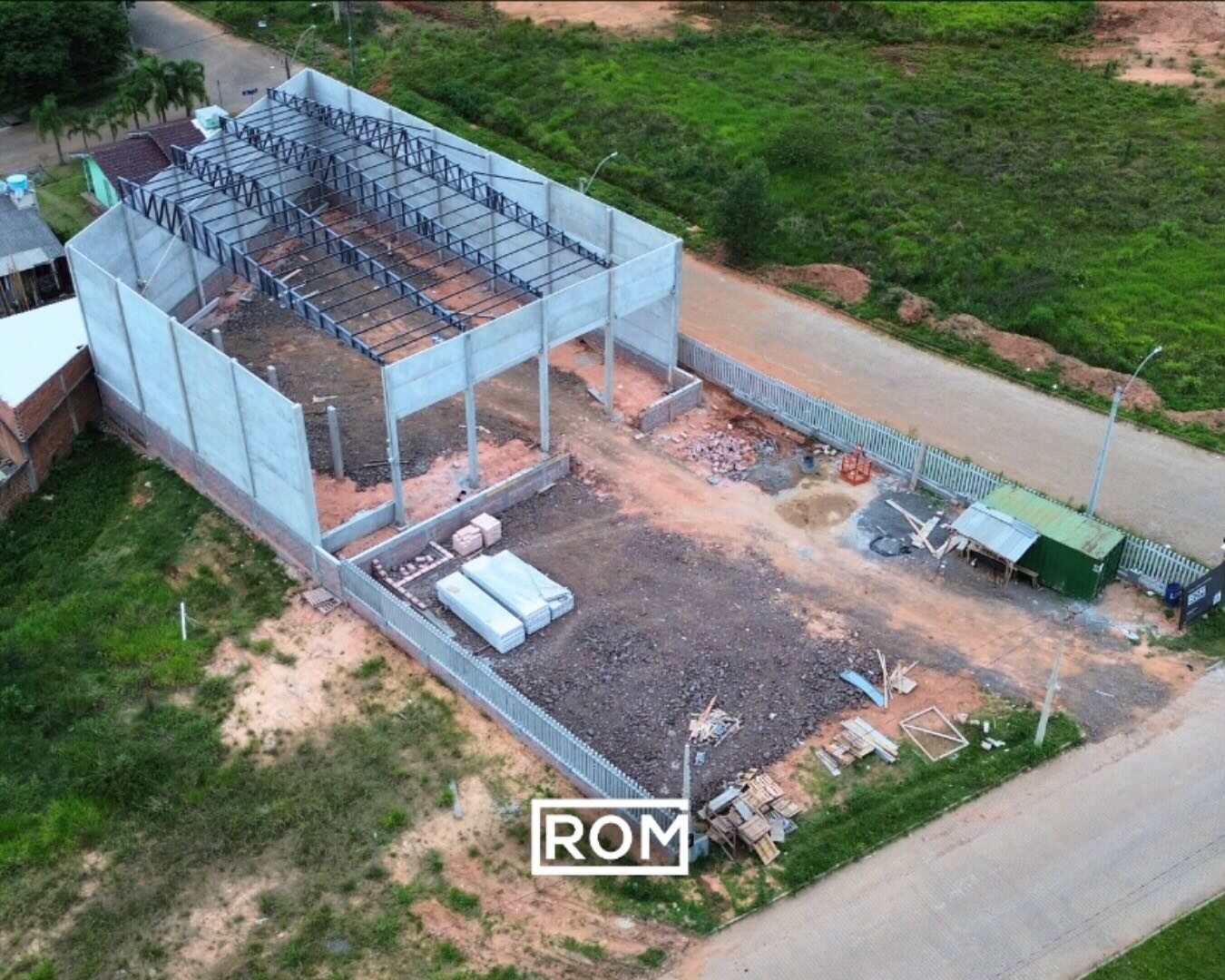 Galpão industrial em estrutura metálica — Industrial · Estrutura metálica